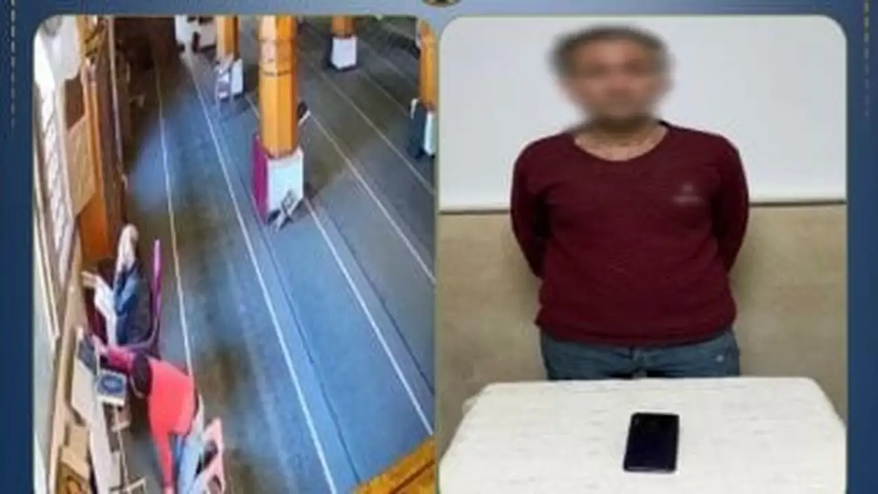 ضبط عاطل سرق هاتفًا ذكيًا من داخل مسجد في منطقة رأس البر